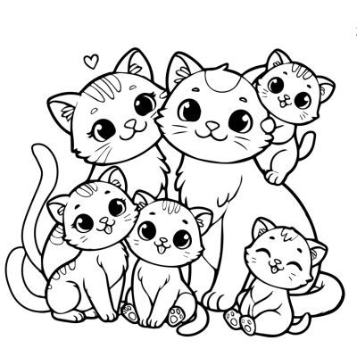 Katzenfamilie